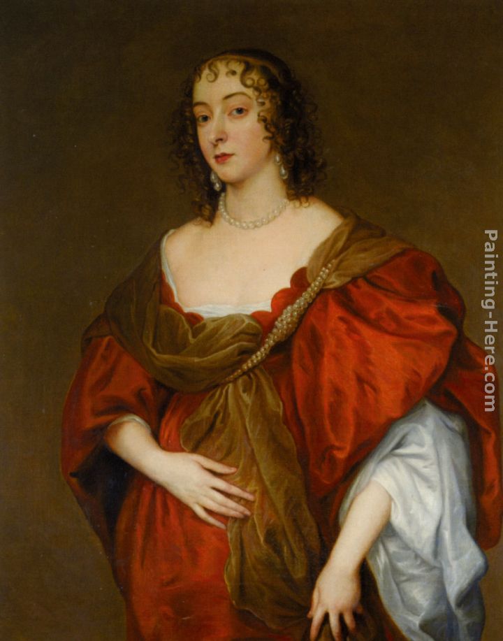Portrait of a Lady painting - Sir Antony van Dyck Portrait of a Lady art painting